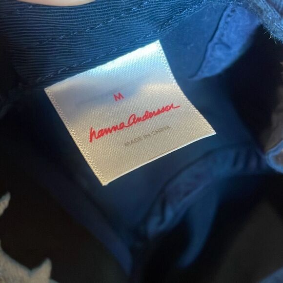 Hanna Andersson 5 panel flat brim baseball cap embroidered shark M - Picture 5 of 8